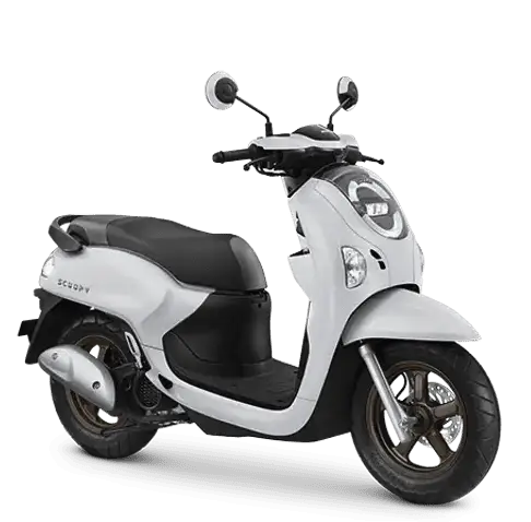 Honda Scoopy new 125 cc scooter for rent in Ubud, Bali